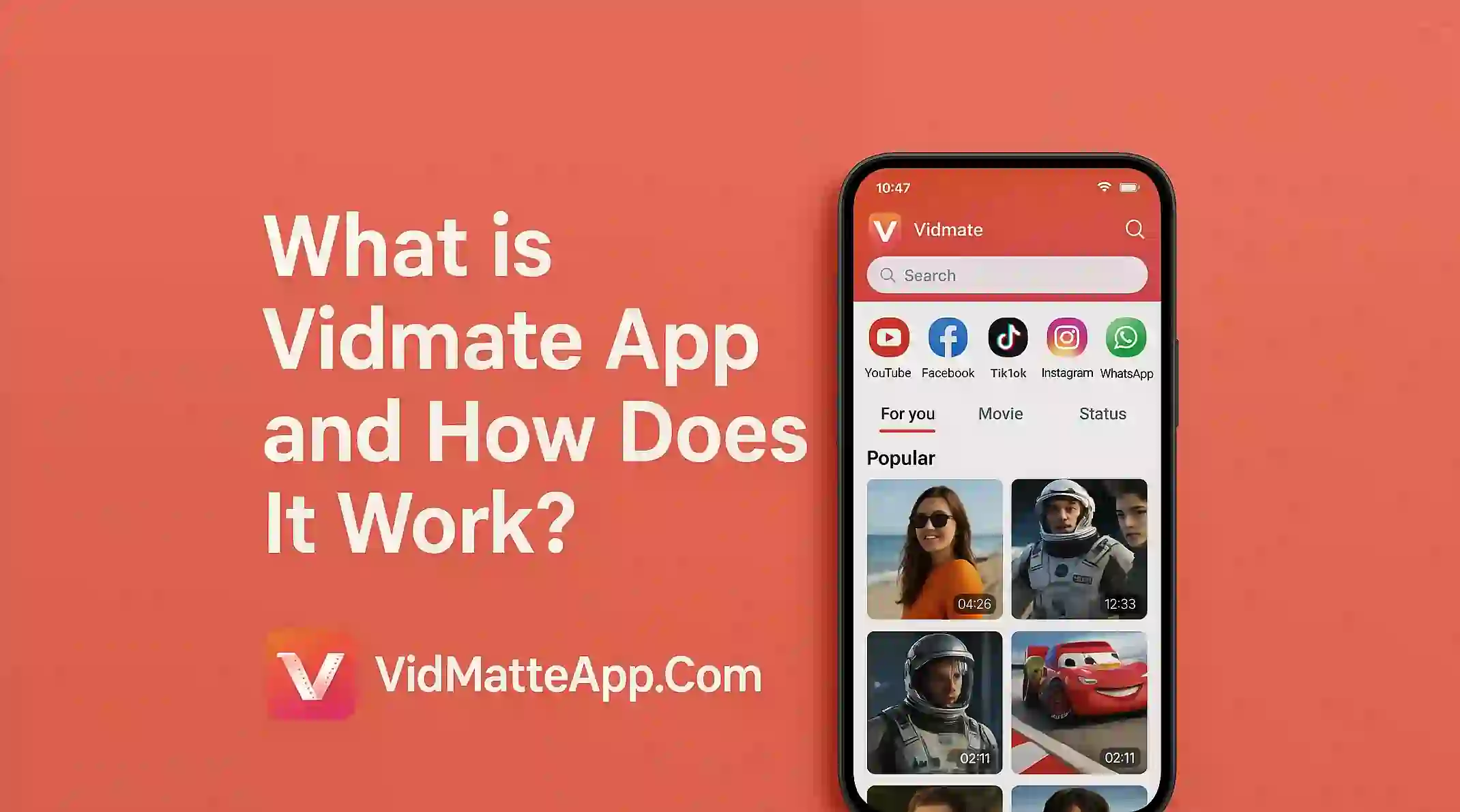 What is Vidmate App and How Does It Work?